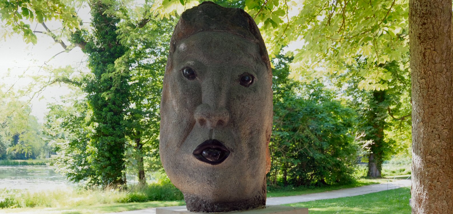Schwetzinger Schlossgarten Chapungu Skulpturen aus Zimbabwe