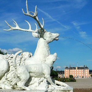 Schwetzingen Schlossgarten Brunnen