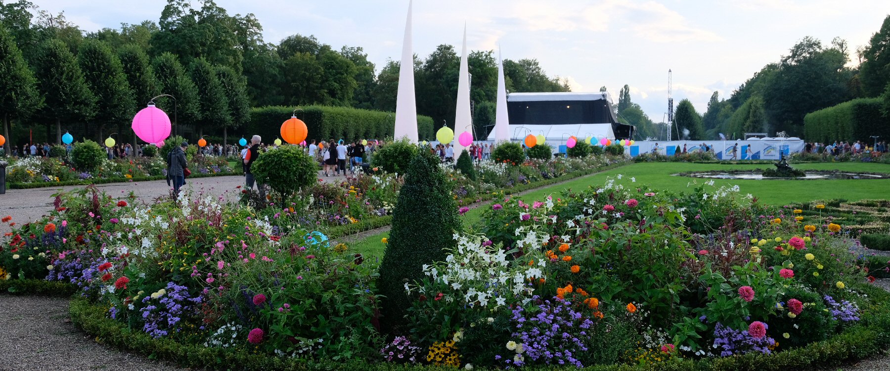 Schwetzinger Schlossgarten Lichterfest
