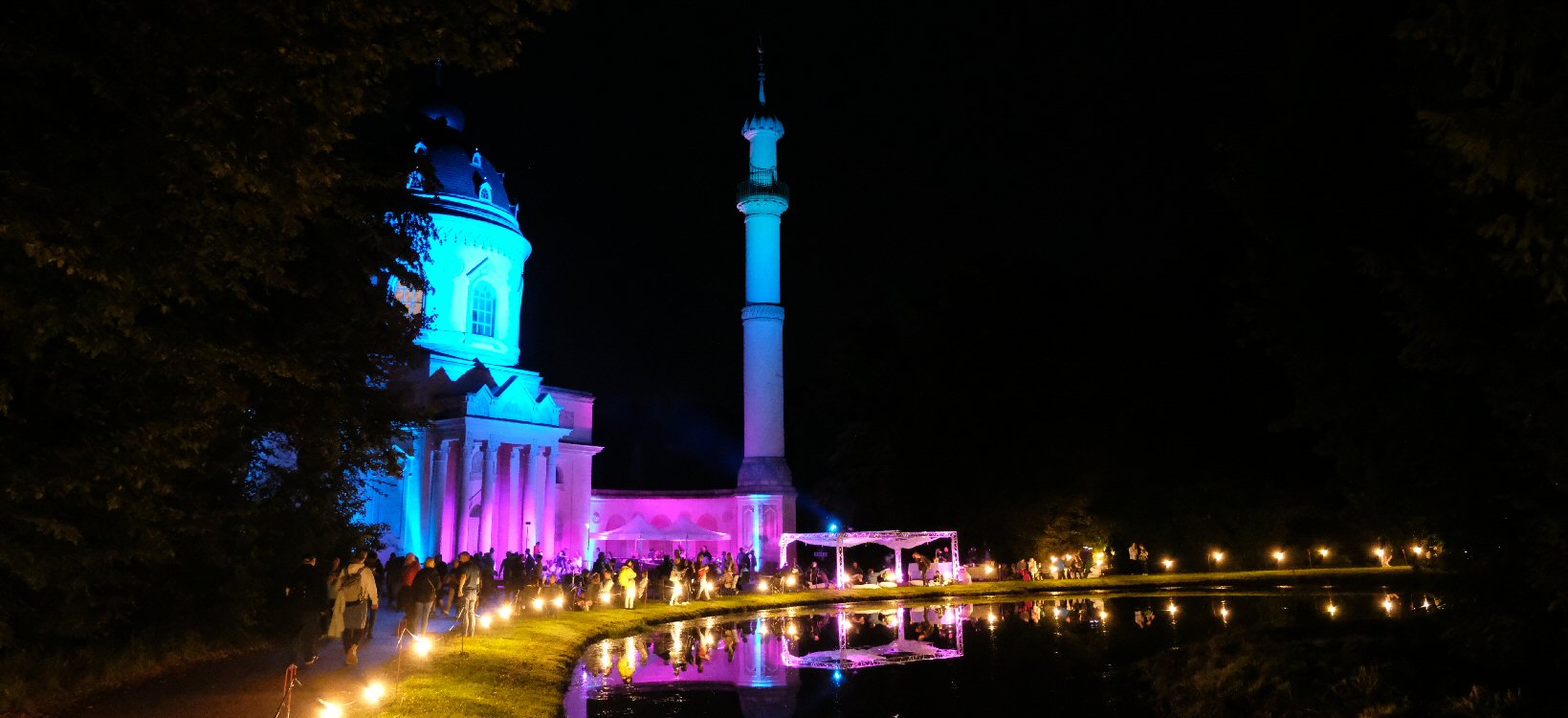 Schwetzinger Schlossgarten Lichterfest