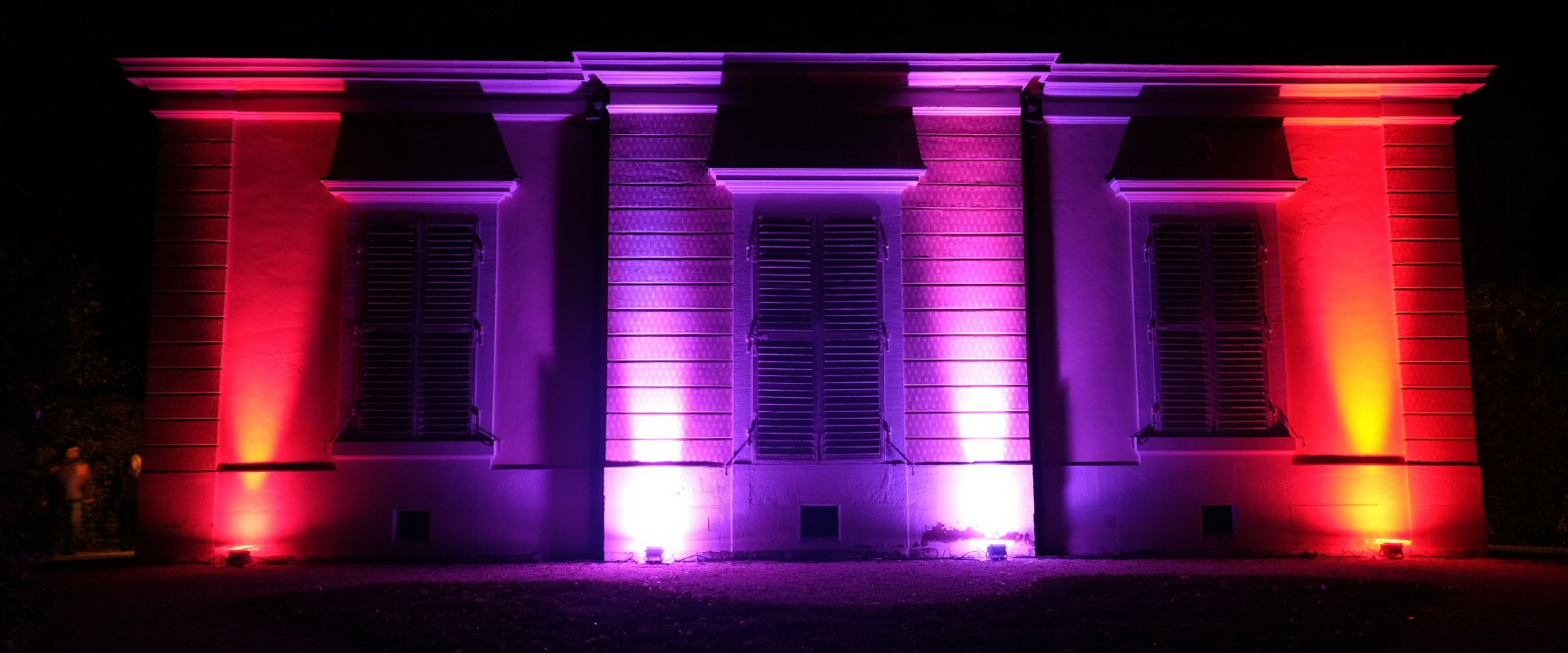 Schwetzinger Schlossgarten Nacht